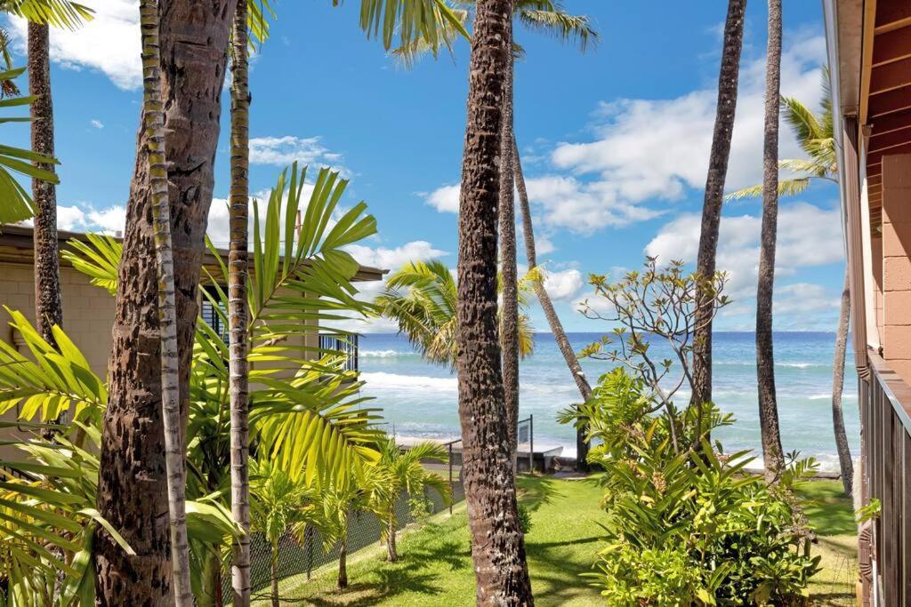 Oceanfront With Aircon-Hear The Waves-Amazing Views-Wifi Daire Lahaina Dış mekan fotoğraf