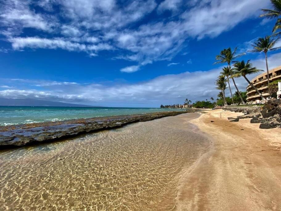 Oceanfront With Aircon-Hear The Waves-Amazing Views-Wifi Daire Lahaina Dış mekan fotoğraf
