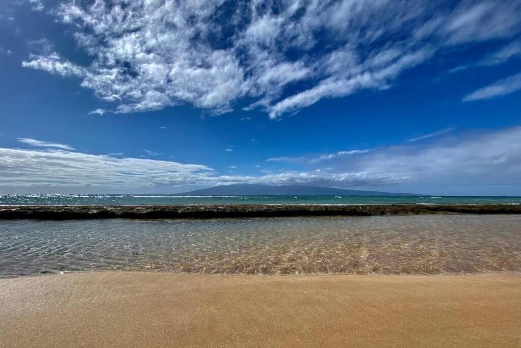 Oceanfront With Aircon-Hear The Waves-Amazing Views-Wifi Daire Lahaina Dış mekan fotoğraf